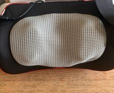 Shiatsu massage pillow neck/back massager
