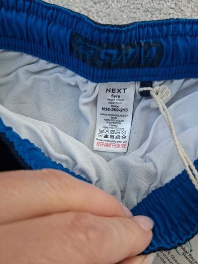 Brand New with Tags Age 6 years Next Navy Blue Swim Shorts