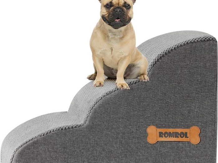 3-Step Dog Stairs for Bed and Sofa Non-Slip Pet Ramp - Brand New Sealed