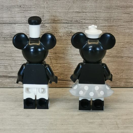 Vintage Lego Mickey and Minnie Series 2 Minifigures