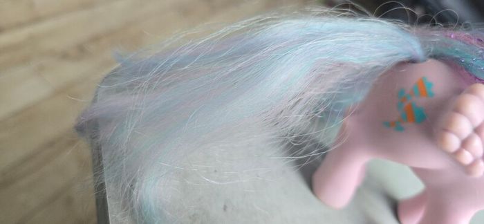 Brilliant Bloom Princess Brush N Grow Ponies MLP G1 My Little Pony