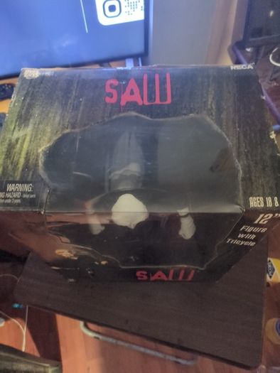 neca 12inch 2004 billy the puppet (saw) figure rare unopened