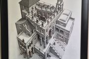Set Of 4 Framed M. C. Escher Pictures