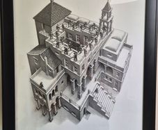Set Of 4 Framed M. C. Escher Pictures