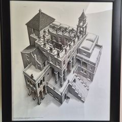 Set Of 4 Framed M. C. Escher Pictures