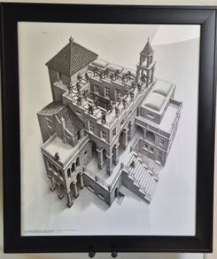 Set Of 4 Framed M. C. Escher Pictures