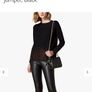Karen Millen Embellished Hem Black Jumper UK 12 Image 7