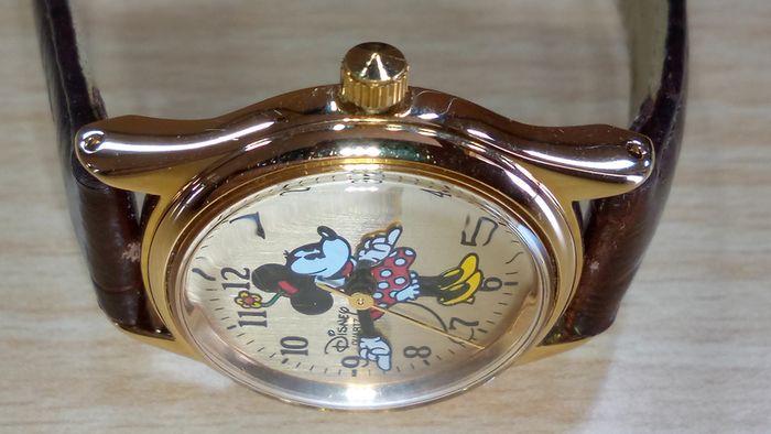Vintage Disney Time Works Minnie Mouse Watch