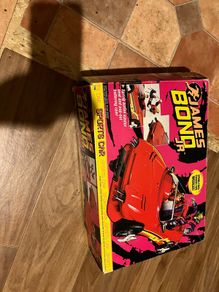 Vintage 1992 James Bond Jr Car and Figures