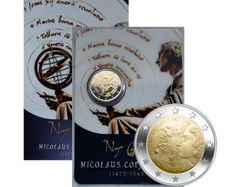 Malta 2 Euro Base Metals Brilliant Uncirculated Coin 2023 - Copernicus
