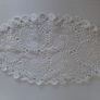 vintage retro tray with large doilies +2 small Image 4