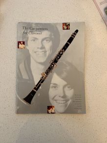 The Carpenters For Clarinet Sheet Music Book