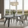 Marco Modern Extendable Round Dining Table 100-140CM Image 7