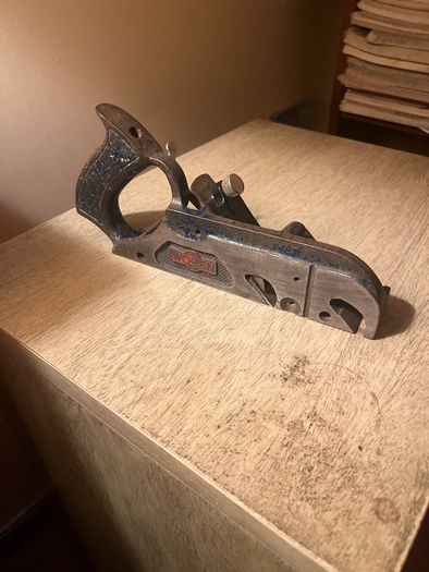 W78 WODEN rebate plane. 2 settings for blade