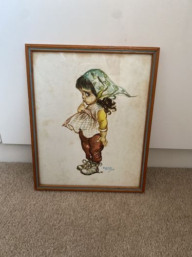 Vintage artwork Brownie Downing