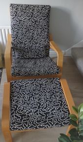 Rocking Chair & Footstool