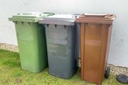 Wheelie bins - like new (read description)