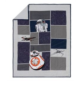 Pottery barn star wars throw and pillow case