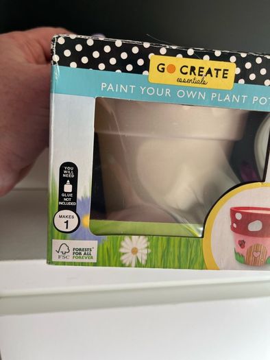 Paint your own flowerpot