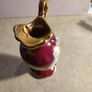 Rare find  Stunning magenta pink Limoges courting couple jug Image 7