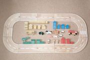 Wooden Road Set 70 Pieces