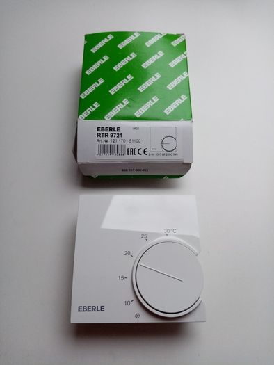 Eberle RTR 9721 Thermostats x 2 - Heating Thermostats