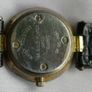 18k Gold Plated Vintage Dimpax Crystal Blue Glass Ladies Quartz Wrist Watch (some Scratches On The Crystal) Image 10