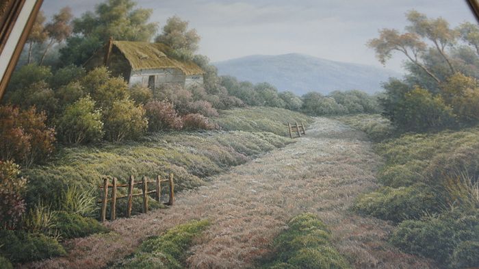 Oil Painting Picture  on canvas by, P.Wilson.