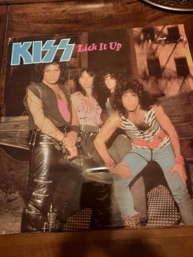 KISS: Lick It Up 12" - 1983 Original UK Pressing