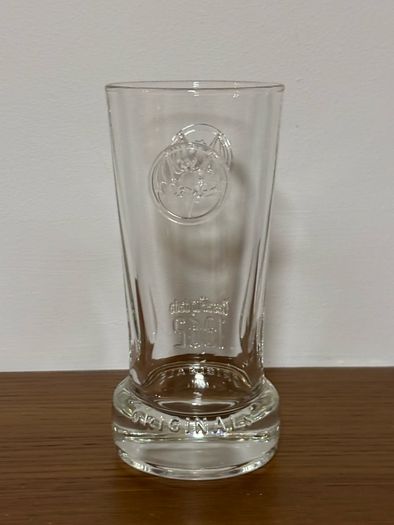 Bacardi Originals "Casa Fundada 1862" embossed glass tumbler