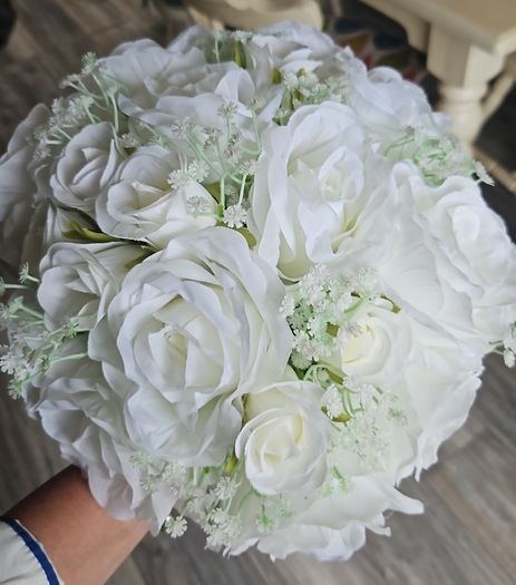 Artificial wedding bouquets