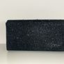 Brand-new Black Sequins Envelope Clutch Bag with Detachable Chain Strap Image 5