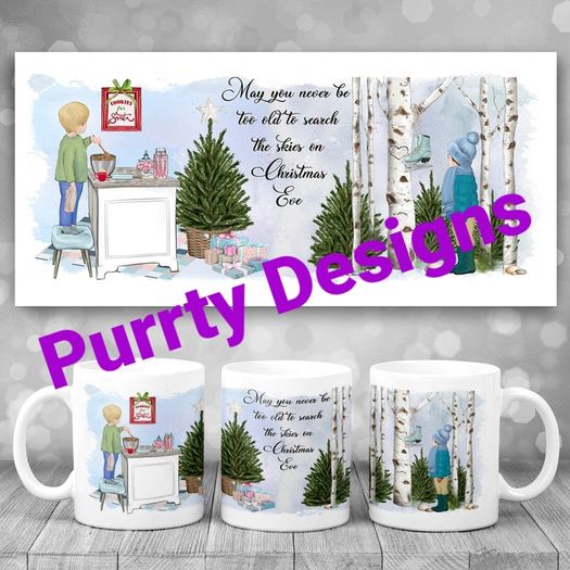 Personalised Christmas Eve Mug
