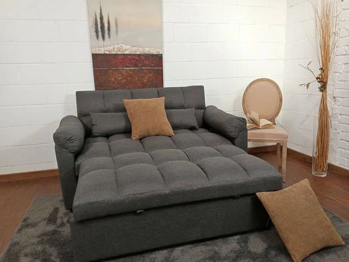 Pull Out Double Sofa Bed, Perfect for Small Space