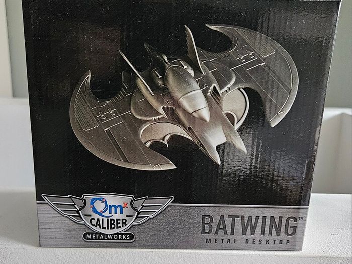 Batman 1989 Batwing Metal Desktop figure