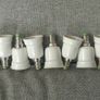 10 x Bulb adapters  bayonet to e27 or e14 to e27 Image 2