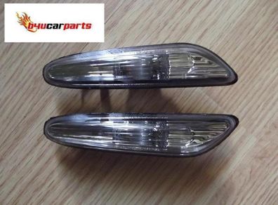 Smoked Side Light Repeater Indicators Set Bmw 1 (e81 E82) 3 (e46 E90 E91 E92)