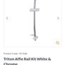 Triton shower head/riser kit (NEW) Image 3