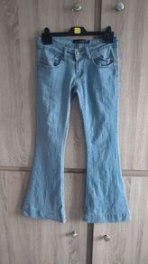 Boot leg jeans worn once size 36