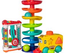 Big Steps 3-in-1 Activity Toys Gift Set
