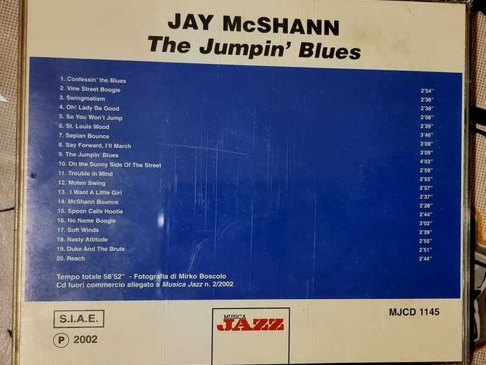 CD Jay McShann - The Jumpin' Blues, As new.