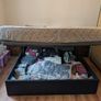 Super King Ottoman/Storage Bed - No Mattress (Used) Image 4