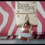 2 x "Pauls Boutique" Purse / Wallet /Clutch Bags both with Hidden Gold Chain Shoulder / Wrist Strap. Image 3