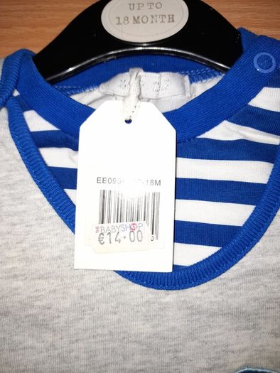 Baby grow,  new, age 12-18 months