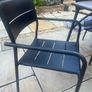 Garden metal table with 6 chairs Image 2