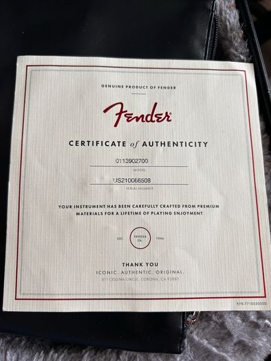 Fender Stratocaster Am pro2- upgraded