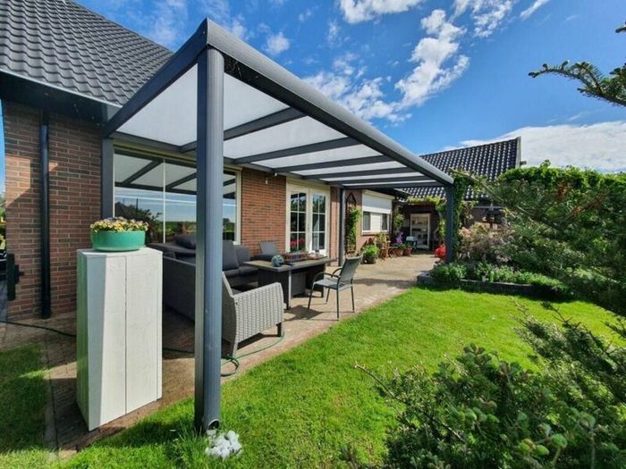 Premium Aluminium Veranda Pergola Anthracite Grey Finish