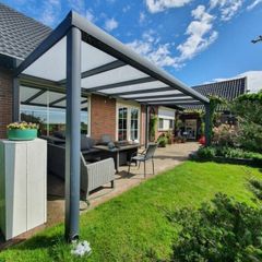 Premium Aluminium Veranda Pergola Anthracite Grey Finish