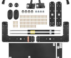Bed Kit, Queen Size, Deluxe DIY Wall Bed Mechanical Hardware Kit, Pneumatic Lever Heavy Duty Bed Frame Support, Folding Cabinet