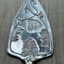 Vintage Mayell silver-plated cake slice server. Image 3